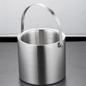 Wine Insulated Stainless Steel Double wall ice bucket Wine cooler bucket