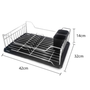 Hot sales Kitchenware 2 layers dish drainer drying rack
