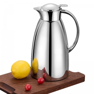 Household 2L Hot Water Kettle Commercial Coffee Pots Stainless Steel Vacuum Insulation Pot