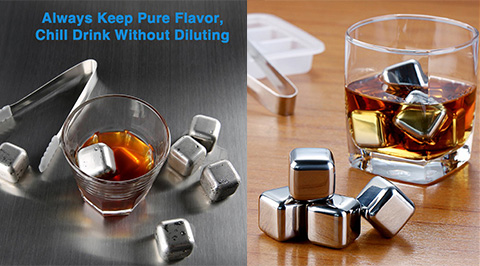 Stainless Steel Whiskey Stones