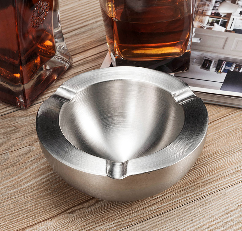 Stainless Steel Ashtray for Bar