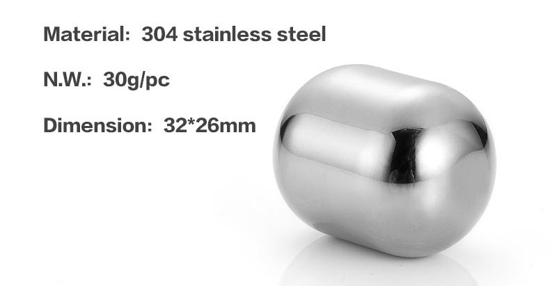 Whiskey Stones Stainless Steel