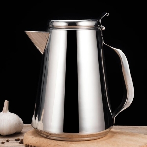 Stainless Steel Water Pitcher with Lid