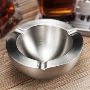 Stainless Steel Ashtray for 3 people