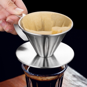 Stainless steel coffee filter