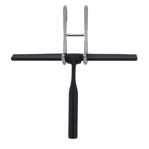black window squeegee with hook