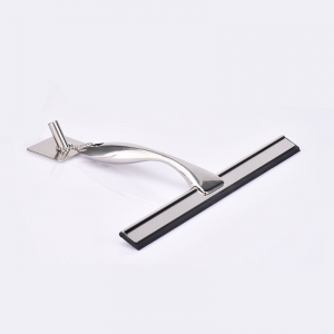glass cleaning squeegee with the hook