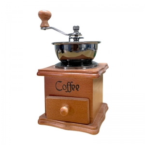 Manual Ceramic Core Coffee Grinder Classic Wooden Hand Crank Coffee Grinder