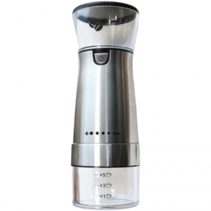 Portable USB Electric Spice Grinder Stainless Steel Coffee Bean Grinder