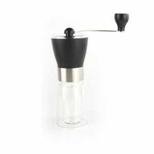 Portable Acrylic Manual Coffee Grinder Hand Making Coffee Bean Mill
