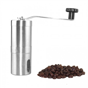 Manual Coffee Bean Hand Grinder Stainless Steel Comercial Adjustable Setting Burr Coffee Grinder